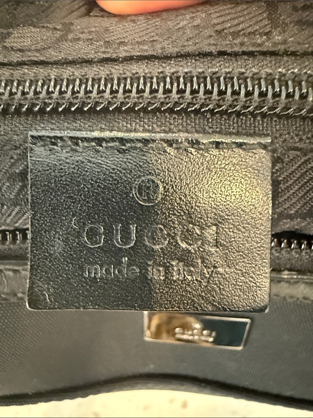 Gucci Black Crossbody Bag with Front Buckle Pocket - Picture 9 of 9